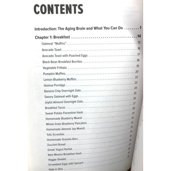 NEW Kristin Diversi The Mind Diet Cookbook (Paperback) 206 Pgs Ulysses Press #a - Picture 4 of 4